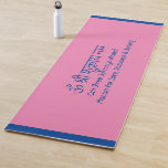 Liebe Mantra Sanskrit Pink Yoga Matt Yoga Mat Yogamatte<br><div class="desc">Die Liebe Mantra Sanskrit Pink Yoga Matt Yoga Mat zeigt das antike Sanskrit-Mantra für Liebe und Schönheit und den Chant unter dem Sanskrit und dann den Vorteil des Mantras,  das in einem blauen Drehbuch geschrieben ist. Sie können diese einfach weiter anpassen und zu einer eigenen,  einzigartigen Aussage machen.</div>