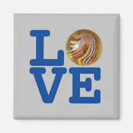 LIEBE Marbles Magnet