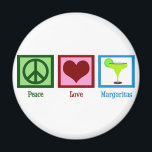 Liebe Margaritas Magnet<br><div class="desc">Ich hebe Yummy margaritas. Ein niedlicher Barkeeper-Magnet.</div>