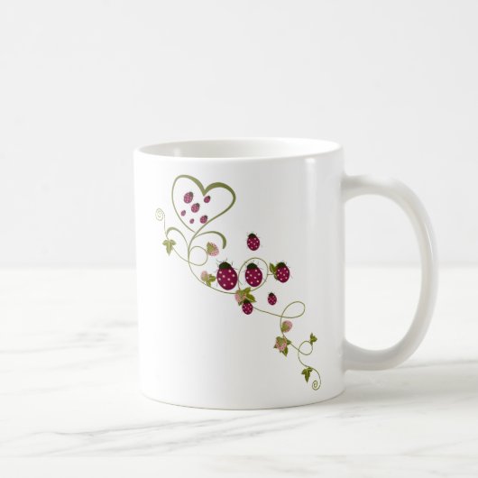 Liebe-Marienkäfer Kaffeetasse (Rechts)