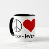 Liebe Marinara Basil Blätter Cluster Tasse (Vorderseite Links)