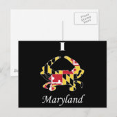 Liebe Maryland Crab Postkarte (Vorne/Hinten)