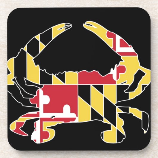 Liebe Maryland Untersetzer (Vorderseite)
