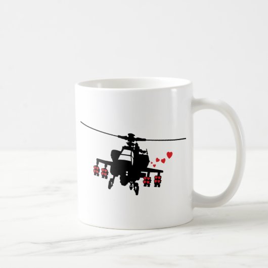 Liebe-Maschinen-Angriffs-Chopper Kaffeetasse (Rechts)