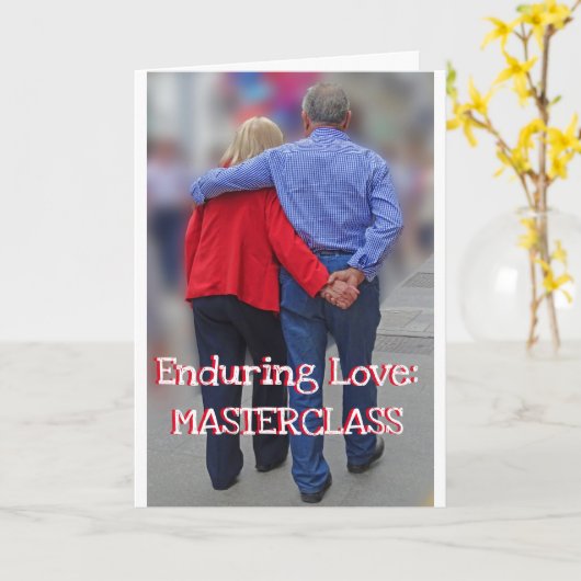 Liebe Masterclass Karte (Gelbe Blume)