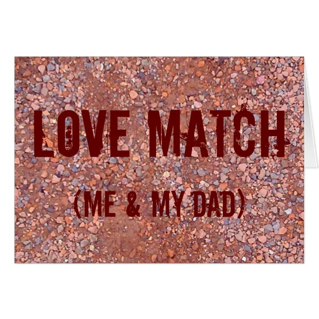 Liebe Match, Me & My Vater, Red Clay Court Tennis (Vorderseite (Horizontal))