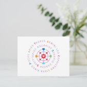 Liebe-Matching Postkarte (Stehend Vorderseite)