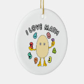 Liebe Math Keramik Ornament (Rechts)