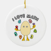 Liebe Math Keramik Ornament (Hinten)