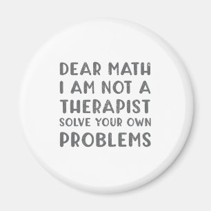 Liebe Mathe, ich bin kein Therapeut löse Ihr eigen Magnet