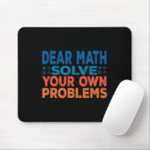 Liebe Mathe lösen Ihre eigenen Probleme Funny Math Mousepad (Mit Mouse)