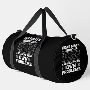 Liebe Mathe, löst eure Probleme! Duffle Bag