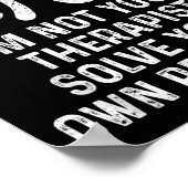 Liebe Mathe löst Ihre eigenen Probleme Zitat Humo Poster (Ecke)