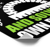 Liebe Mathe wächst auf und löst Ihre eigenen Probl Poster (Ecke)