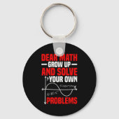 Liebe Mathe wächst auf und löst Ihre eigenen Probl Schlüsselanhänger (Vorderseite)