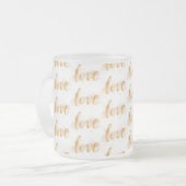 Liebe Mattglastasse (Vorderseite Links)