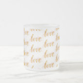 Liebe Mattglastasse (Mittel)