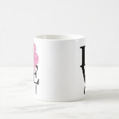 LIEBE Maui Pink 11oz Kaffeetasse (Mittel)