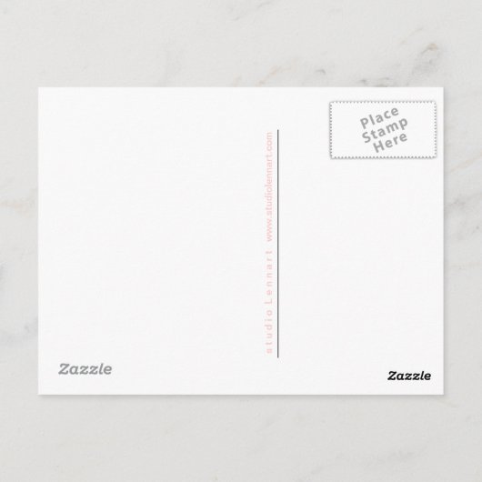 Liebe Maus & Maus Postkarte (Rückseite)