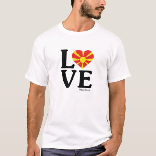 Liebe Mazedonien T-Shirt