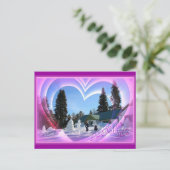 Liebe McCall Postkarte (Stehend Vorderseite)