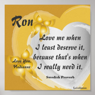 Liebe Me as Iam, Poster _ Anpassen