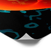 Liebe Me Brago-Mitchell Kunst-Fraktal Poster (Ecke)