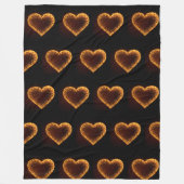 Liebe me Darling Fleecedecke (Vorderseite)