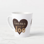 Liebe Me ein Cup mit Joe Milchtasse (Linke Ecke)