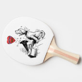 Liebe Me Heart (Hund)      Tischtennis Schläger (Seitenansicht)