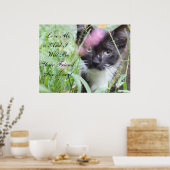 Liebe Me Kitten Poster (Küche)