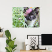 Liebe Me Kitten Poster (Heimbüro)