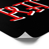 Liebe Me Liebe Mein Hund □ Thai Language Script □ Poster (Ecke)