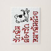 Liebe Me Liebe Mein Hund □ Thai Language Script □ Puzzle (Vertikal)