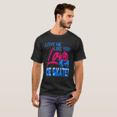Liebe Me like you Liebe Ice Skate vorhanden T-Shirt (Vorne ganz)