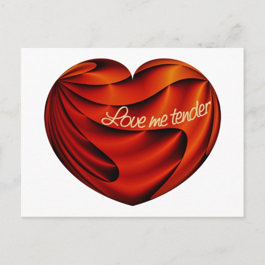 Liebe Me Tender Postkarte (Vorderseite)