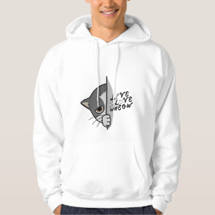 Liebe Meat Cat Lover Design #catlover #catlife #ca Hoodie