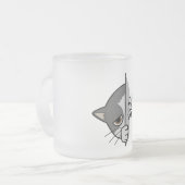 Liebe Meat Cat Lover Design #catlover #catlife #ca Mattglastasse (Vorderseite Links)
