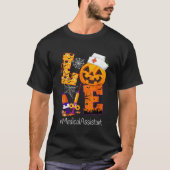 Liebe Medical Assistant Halloween Costume Pumpkin  T-Shirt (Vorderseite)