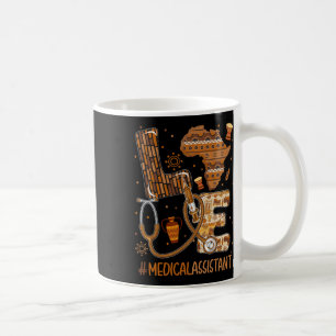 Liebe Medical Istant Costume Afro Black History Pr Kaffeetasse