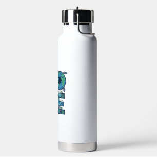 Liebe Meeresschildkröte Erde Tropisch Trinkflasche