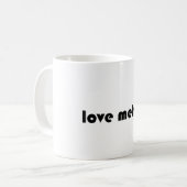 Liebe Meh Kaffeetasse (Vorderseite Links)