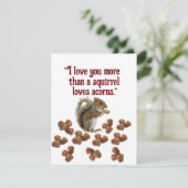 Liebe mehr begleitkarte (Stehend Vorderseite)