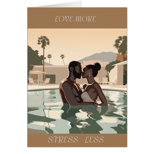 LIEBE MEHR DESIGN #1-KARTE (Vorne)