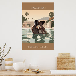 LIEBE MEHR DESIGN #1 POSTER