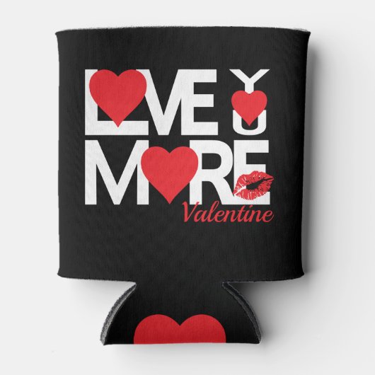 Liebe Mehr Dosenkühler (Vorderseite)