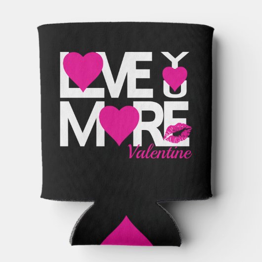 Liebe Mehr Dosenkühler (Rückseite)