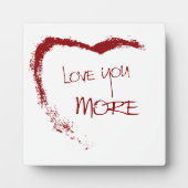 Liebe mehr fotoplatte (Vorderseite)