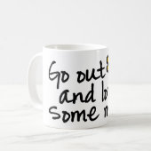 Liebe mehr kaffeetasse (Vorderseite Links)