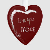 Liebe mehr ornament (Vorderseite)